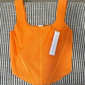 House of Harlow 1960 Knit Corset Top